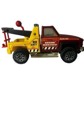 Vintage 1983 Tonka Rovin' Wrecker Tow Truck 51017 Made In USA